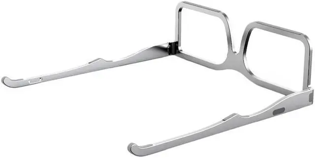 Main image of Multifunctional Notebook Durable Adjustable Holder Desktop Easy Use Mount Foldable Cooling Support Aluminum Alloy Laptop Stand