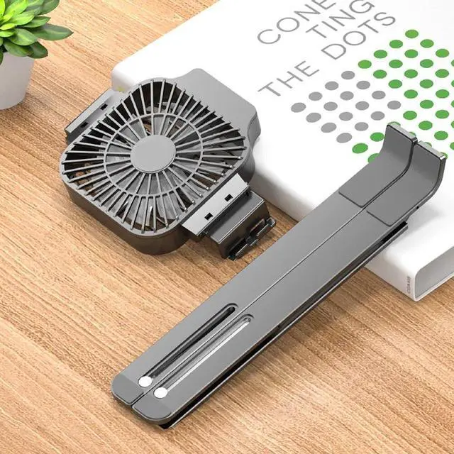 Alt view image 5 of 6 - Foldable Laptop tablet Stand Cooling Fan Heat Dissipation Desktop For MacBook Air Pro Notebook Holder For HP For DELL Cooler