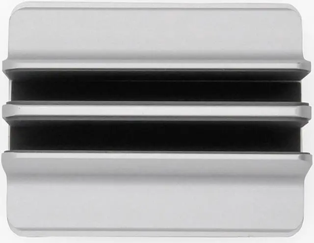 Alt view image 4 of 6 - Double Vertical Laptop Stand Bracket Aluminum Alloy Double Slots Desktop Tablet Book Notebook Stand Holder with Adjustable Dock