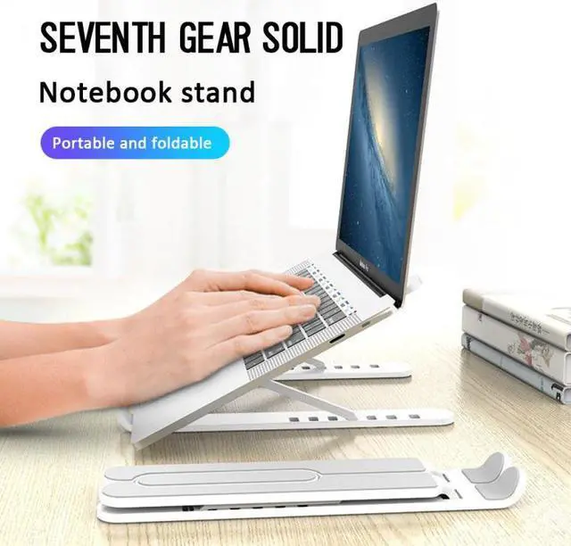 Main image of Foldable Adjustable Laptop Tablet Stand Non Slip Desktop Holder Mounts Laptop Accessories For Macbook Pro Air Notebook Stand