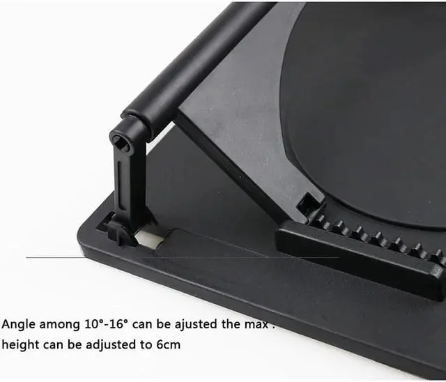 Alt view image 3 of 6 - Nworld 360 Degree Adjustable Laptop Stand Portable PC Notebook Stand Cooling Stand Bracket Mount