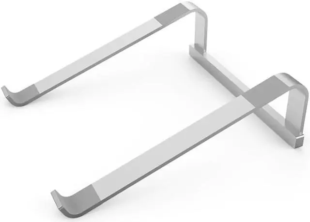Alt view image 2 of 6 - Aluminium Portable Laptop Stand Support Base Notebook Stand Holder For Macbook Pro Air HP Lapdesk Computer Cooling Bracket Riser
