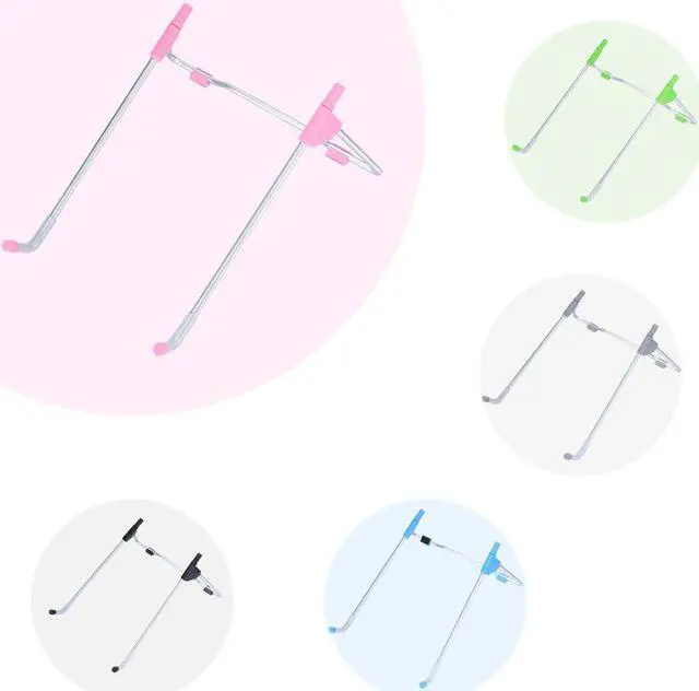 Alt view image 5 of 6 - Folding Aluminum Alloy Bracket Support Portable Laptop Stand Viewing Angle/Height Adjustable High Quality for 10-17inch Notebook