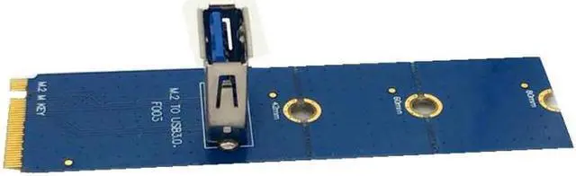 Alt view image 3 of 4 - NGFF M.2 to USB 3.0 Transfer Card Mining Pcie Riser Card 2280/2260/2242 Breakable