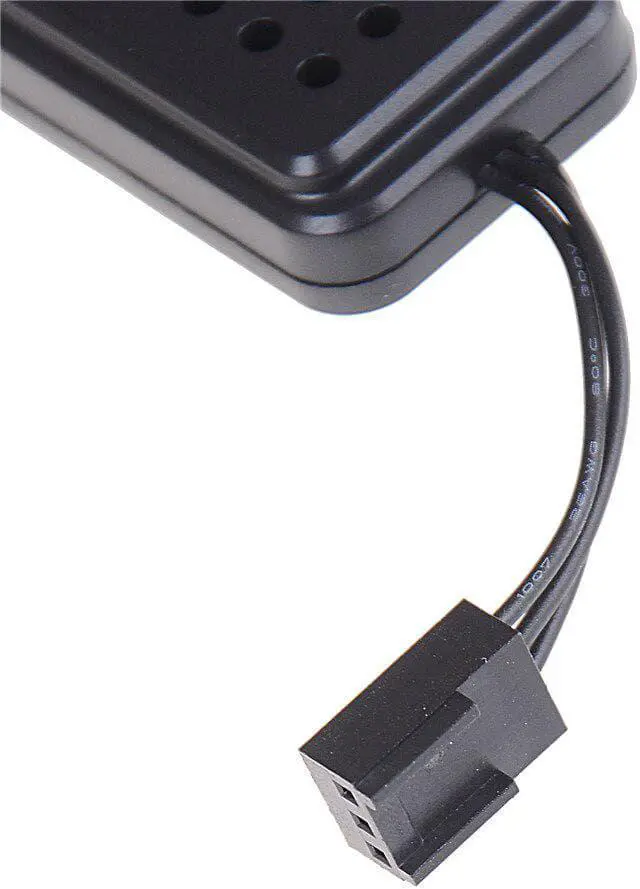 Alt view image 6 of 9 - PC Cooling Fan 3 Pin 3 Speed Adjustable Speed Control Controller
