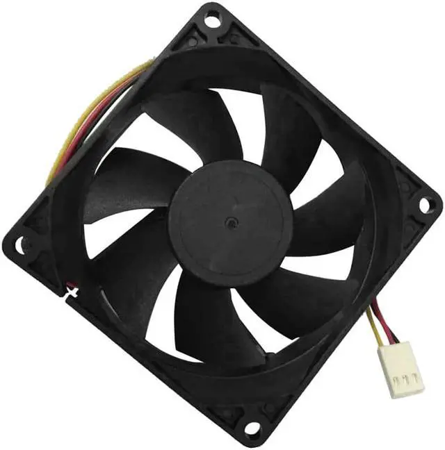 Alt view image 3 of 5 - Quiet 8cm/80mm/80x80x25mm 12V Computer/PC/CPU Silent Cooling Case Fan