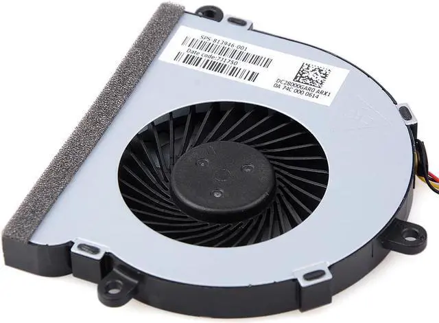 Alt view image 6 of 6 - 1pcs 4 Pin Notebook Computer Cooler Fans Laptops Replacement Accessories For HP 15 AC Notebook Cooling Fans