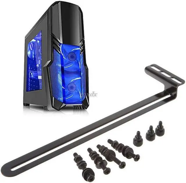 Alt view image 3 of 6 - Universal Fan Mount Bracket For PCI Side Blown Graphics Card Cooling Fan Mount Bracket Holder Whosale&Dropship