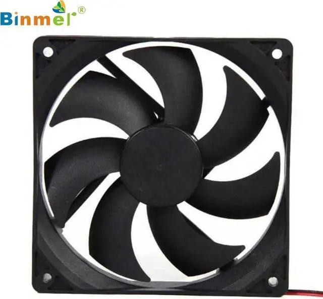 Alt view image 4 of 6 - Binmer SimpleStone 1pcs 120mm 120x25mm 12V 4Pin DC Brushless PC Computer Case Cooling Fan 1800PRM J09T