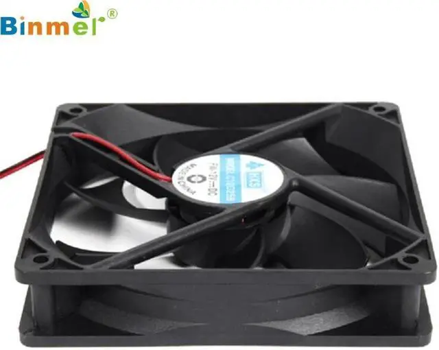 Alt view image 5 of 6 - Binmer SimpleStone 1pcs 120mm 120x25mm 12V 4Pin DC Brushless PC Computer Case Cooling Fan 1800PRM J09T