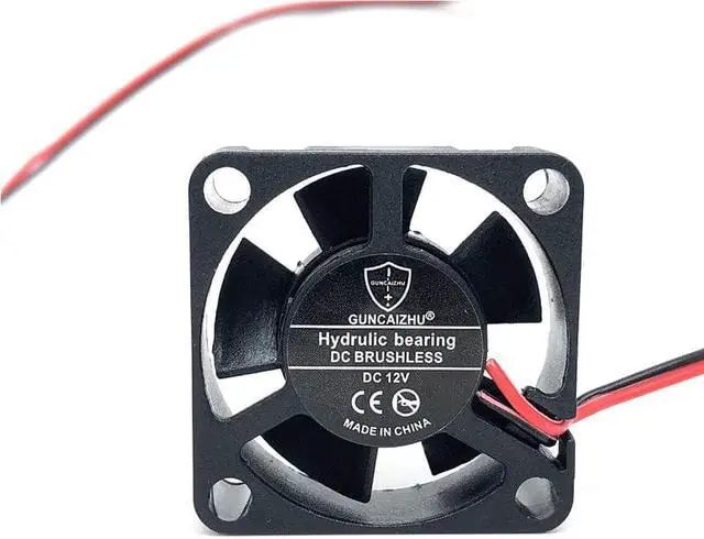 Alt view image 3 of 6 - 2pcs NEW 3d printer fan 3010 30MM 30*30*10MM 3cm Graphics card fan Cooling fan 5V 12V 24V 0.1A with 2pin