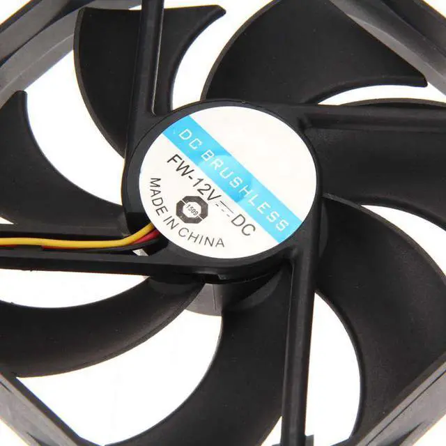 Alt view image 4 of 6 - 120x25mm 120mm Fan 12V DC Brushless PC Computer Case Cooler 3Pin Connector Cooling Fan For CPU Radiating For Desktop PC
