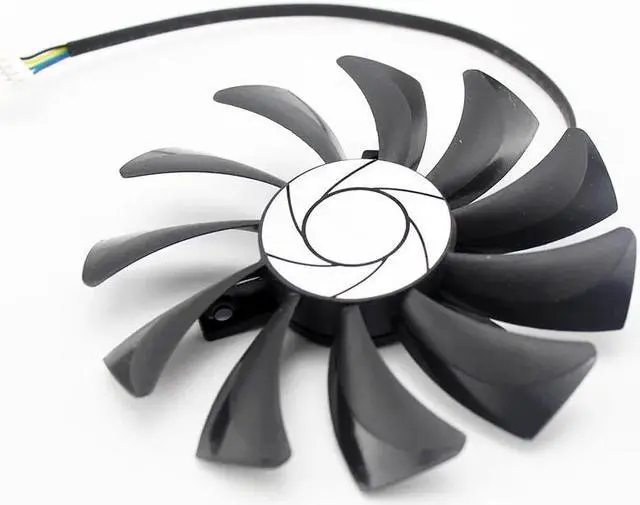 Alt view image 2 of 4 - for MSI RX560 GTX1050 GTX1060 AERO ITX Video Graphics card cooling fan HA9010H12SF Z DC12V 0.57A 3300RPM M560