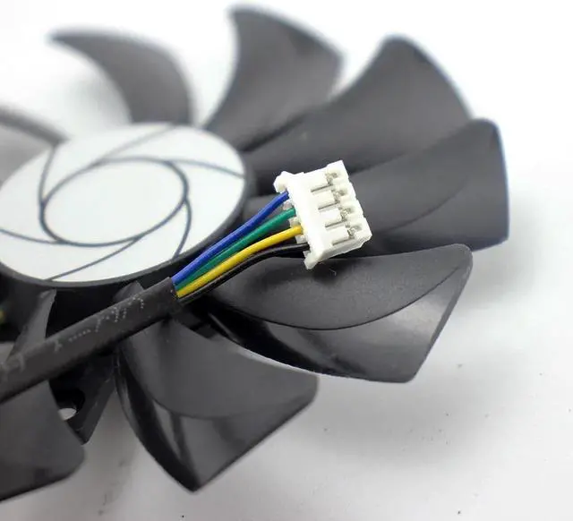 Alt view image 4 of 4 - for MSI RX560 GTX1050 GTX1060 AERO ITX Video Graphics card cooling fan HA9010H12SF Z DC12V 0.57A 3300RPM M560