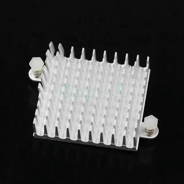 Alt view image 4 of 6 - 1 Piece 43mm x 40mm x 11mm Aluminum Heatsink Cooling Fan for LED Power Memory Chip IC Heat Sink 43x40x11mm
