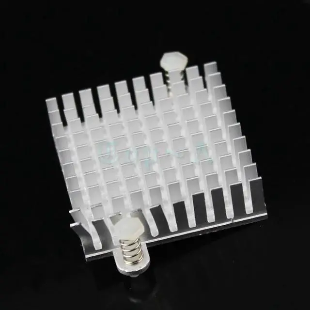 Alt view image 5 of 6 - 1 Piece 43mm x 40mm x 11mm Aluminum Heatsink Cooling Fan for LED Power Memory Chip IC Heat Sink 43x40x11mm