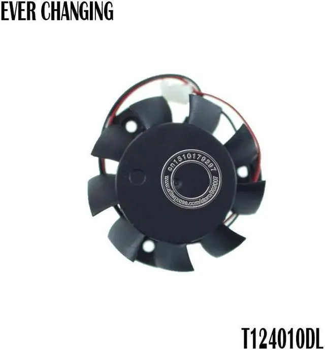 Alt view image 2 of 2 - 37MM T124010DL 2Pin 0.1A Cooler Fan Replace For ASUS gt640 GT 640 HD 4550 HD5570 video card Cooling Fans