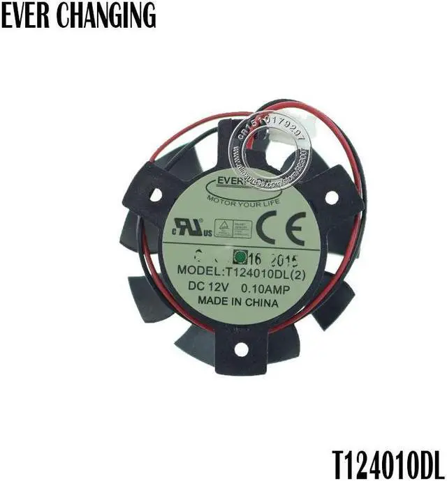 Main image of 37MM T124010DL 2Pin 0.1A Cooler Fan Replace For ASUS gt640 GT 640 HD 4550 HD5570 video card Cooling Fans