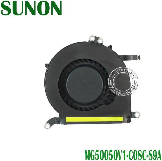 Alt view image 2 of 2 - Laptop fan for Apple MacBook Air 13 "A1369 2010 2011 A1466 MG50050V1 C02C S9A DC5V 1.5W FAN