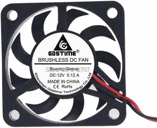Main image of 1PCS 40x40x7mm 4007 DC 12V 2Pin 40mm Mini Computer Cooler Cooling Fan