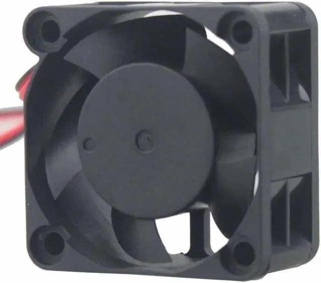 Alt view image 3 of 6 - 1 Piece 40x40x20mm DC 24V 4cm Mini Brushless Cooling Fan 40mm x 20mm 2Pin 4020 PC Case Motor Cooler 24 Volt