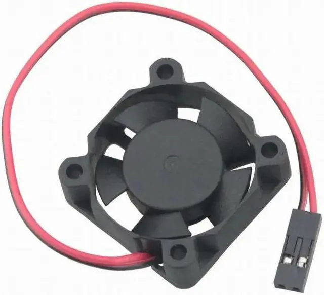 Alt view image 5 of 6 - 2PCS DC 5V 30x30x10mm 3cm Mini Dupont 30mm 30mmx30mmx10mm DC Brushless Cooling Cooler Fan