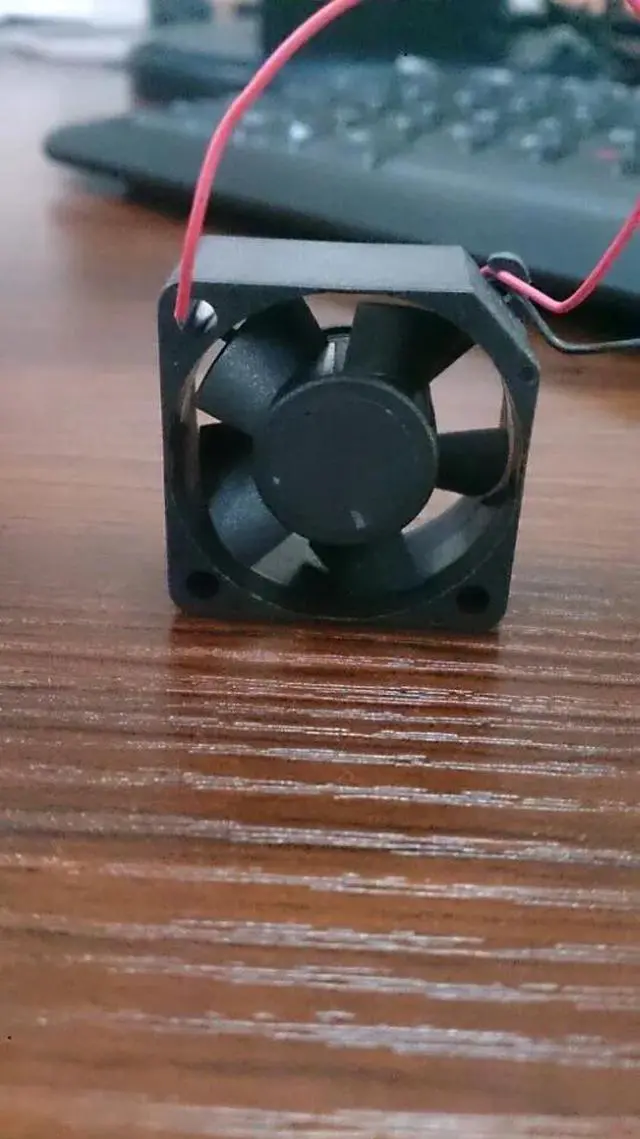Alt view image 3 of 4 - 3015 12V 0.4W GM1203PHV2 8 2 wire cooling fan