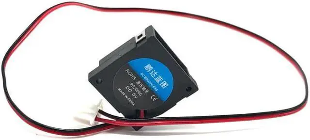 Alt view image 3 of 6 - 2006 20mm small Blower fan Cooler 12V 5V MINI High speed 11298RPM Silent 2CM micro turbo cooling fan 20x6MM Fluid bearing