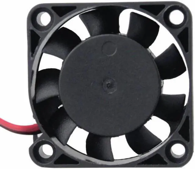 Alt view image 3 of 6 - 2 Pieces 4cm 40mm x 10mm 2Pin DC Brushless Cooling Cooler Fan 24V Small Mute Fan 40mmx40mmx10mm 4010