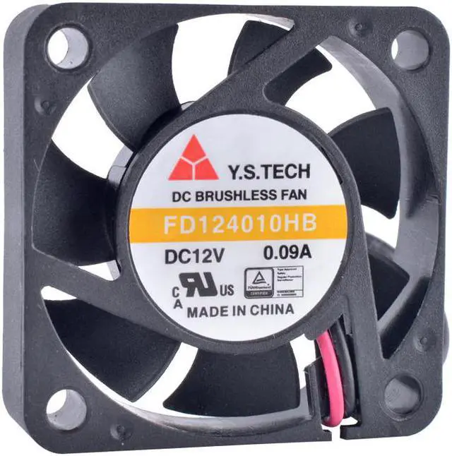 Main image of FD124010HB 4cm 40mm fan 4010 40x40x10mm 12V 0.09A Double ball bearing silent cooling fan