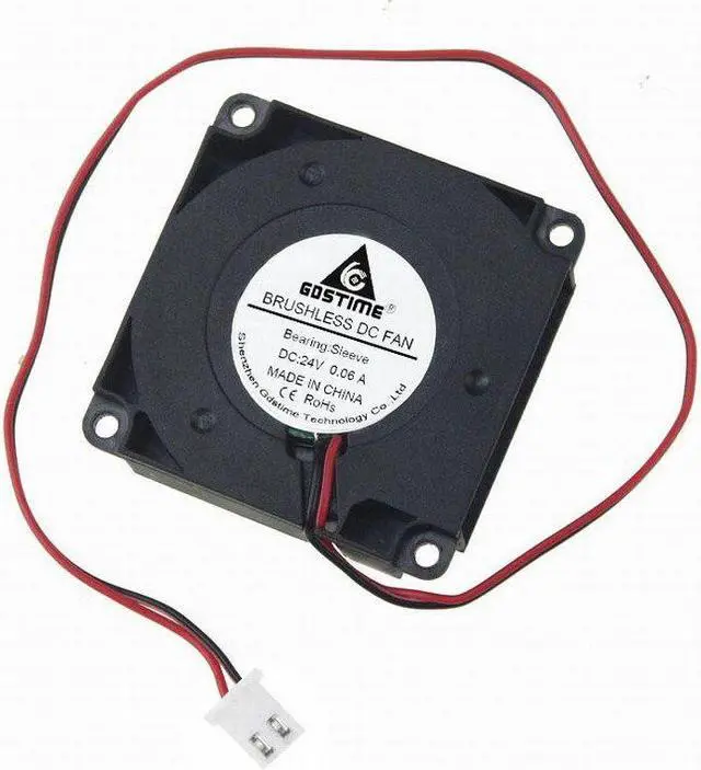 Alt view image 2 of 6 - 1 Piece DC 24V Laptop Cooler 40mm x 10mm Centrifugal Blower Fan 40x40x10mm Micro Cooling Fan 4cm 3D Printer Part 4010s