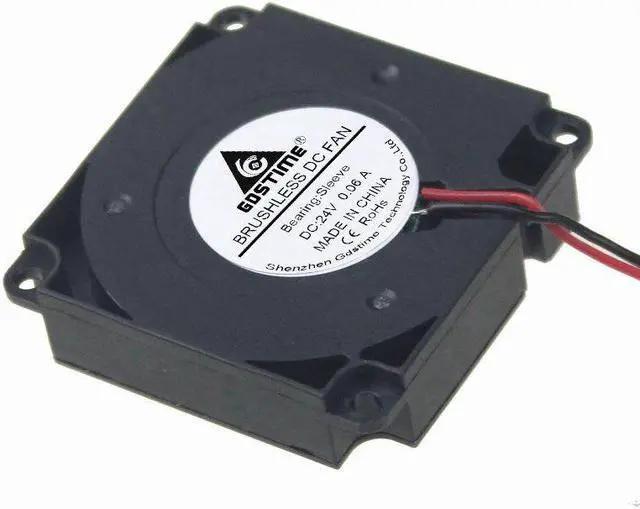 Alt view image 4 of 6 - 1 Piece DC 24V Laptop Cooler 40mm x 10mm Centrifugal Blower Fan 40x40x10mm Micro Cooling Fan 4cm 3D Printer Part 4010s