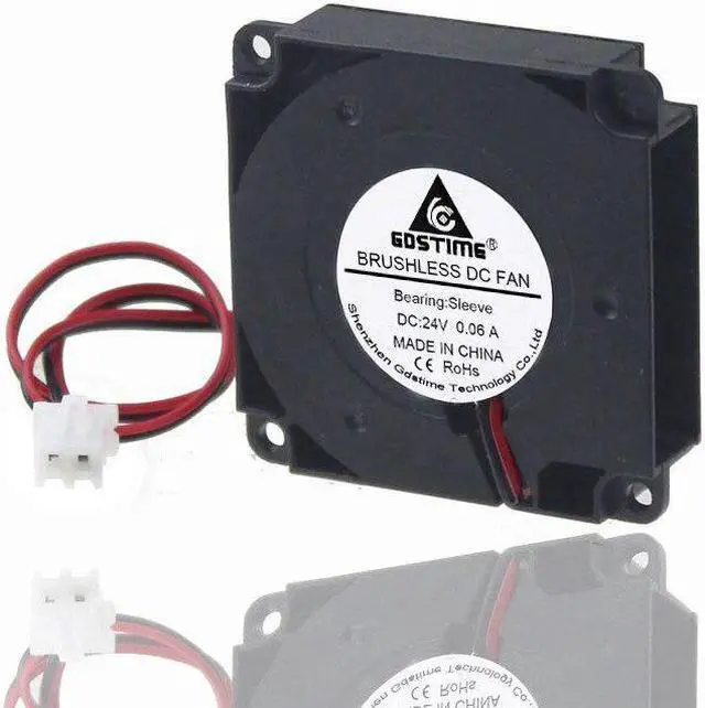 Alt view image 6 of 6 - 1 Piece DC 24V Laptop Cooler 40mm x 10mm Centrifugal Blower Fan 40x40x10mm Micro Cooling Fan 4cm 3D Printer Part 4010s