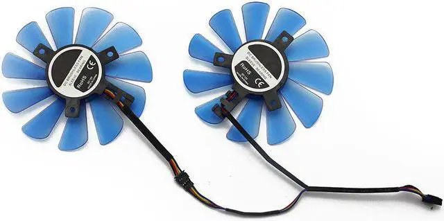 Alt view image 5 of 5 - 88mm FDC10U12S9 C RX 570 GPU VGA Alternative 4Pin Cooler Fan For HIS RX 570 IceQ X 4GB 8GB RX470 Graphics Card Cooling Fan