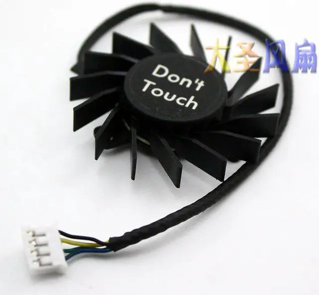 Alt view image 2 of 4 - for Firstdo FD6010U12D DC 12V 0.3A Graphics Card Cooling Fan Diameter 45MM Pitch 26x26MM