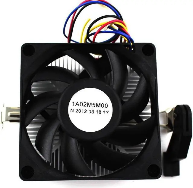 Alt view image 2 of 6 - Universal Super Quiet Computer PC Silent Cooler CPU Cooling Fan Hydraulic Bearing Heat Sink Radiator Aluminum