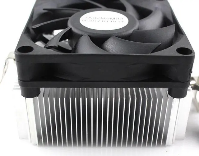 Alt view image 4 of 6 - Universal Super Quiet Computer PC Silent Cooler CPU Cooling Fan Hydraulic Bearing Heat Sink Radiator Aluminum