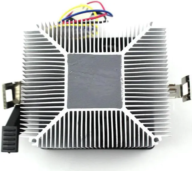 Alt view image 3 of 6 - Universal Super Quiet Computer PC Silent Cooler CPU Cooling Fan Hydraulic Bearing Heat Sink Radiator Aluminum