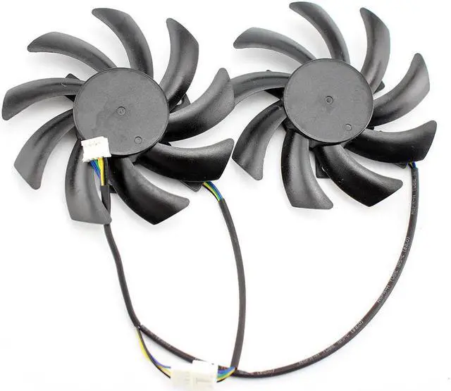 Alt view image 4 of 5 - 2PCS/lot 85mm FD7010H12S Dual Cooler Fan Replace For Sapphire R9 270 280X HD7870 HD7950 HD7850 HD6850 Graphics Card Cooling Fans