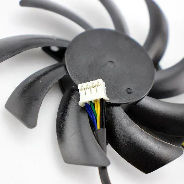 Alt view image 5 of 5 - 2PCS/lot 85mm FD7010H12S Dual Cooler Fan Replace For Sapphire R9 270 280X HD7870 HD7950 HD7850 HD6850 Graphics Card Cooling Fans
