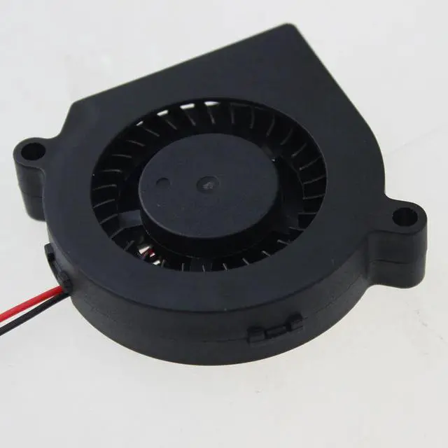 Alt view image 2 of 5 - 2PCS DC Blower Fan Machine Case Brushless Cooling Exhaust Cooler Fans 60x15mm 60mm x 15mm 6015S 5V