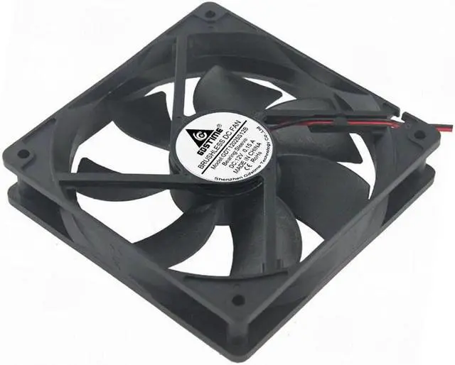 Main image of 1 Pcs 120mm DC 12V 2Pin 2000RPM Brushless Industrial Machine Case Cooler Cooling Fan 120x120x25mm 0.15A