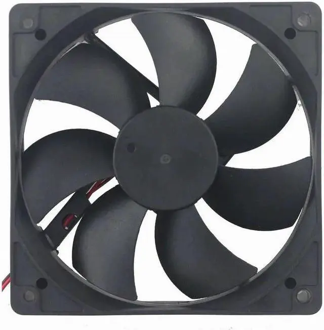 Alt view image 3 of 6 - 1 Pcs 120mm DC 12V 2Pin 2000RPM Brushless Industrial Machine Case Cooler Cooling Fan 120x120x25mm 0.15A