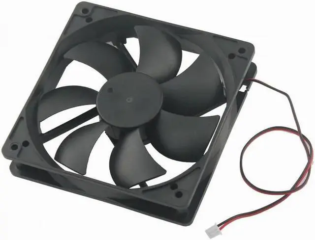 Alt view image 6 of 6 - 1 Pcs 120mm DC 12V 2Pin 2000RPM Brushless Industrial Machine Case Cooler Cooling Fan 120x120x25mm 0.15A