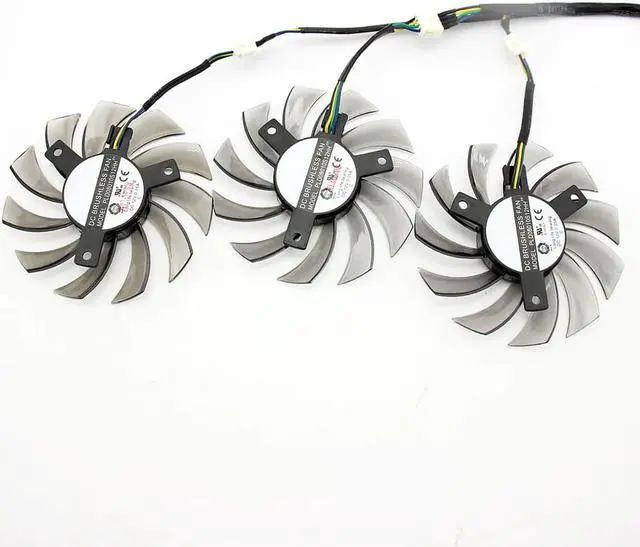 Alt view image 2 of 4 - 75MM PLD08010S12HH R9 290 R9 380X Cooler Fan For Gigabyte GTX960 GTX970 GTX 980 760 670 580 7950 Graphics Card Cooling Fan