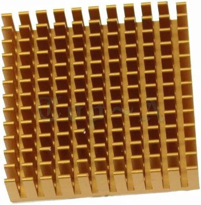 Alt view image 3 of 6 - 10 pcs Aluminum Heatsink 40mm x 11mm Cooling Fan Heat sink Radiator for LED Power Memory Chip IC Transistor 40X40X11mm