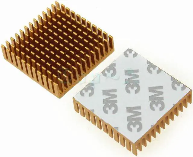 Main image of 10 pcs Aluminum Heatsink 40mm x 11mm Cooling Fan Heat sink Radiator for LED Power Memory Chip IC Transistor 40X40X11mm