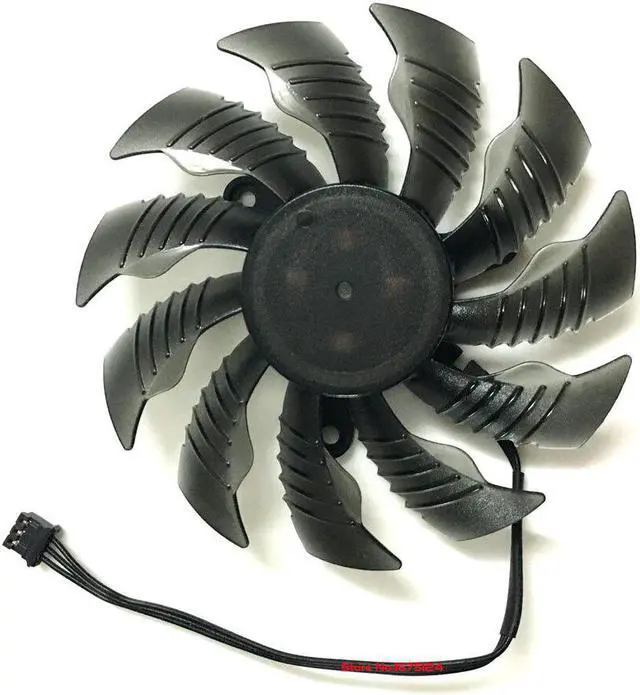Alt view image 6 of 6 - computer GPU radiator VGA Cooler fan For GIGABYTE GTX960 GTX 970 MINI ITX graphics card cooling (PLA09215S12H 85MM 3Pin)