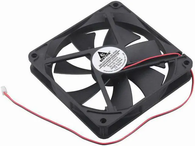 Main image of 2 pcs 2Pin 14cm 140x140mm 5.5 inch 12V Brushless DC Fan Computer PC Case Cooler Cooling Radiator 140mm x 25mm