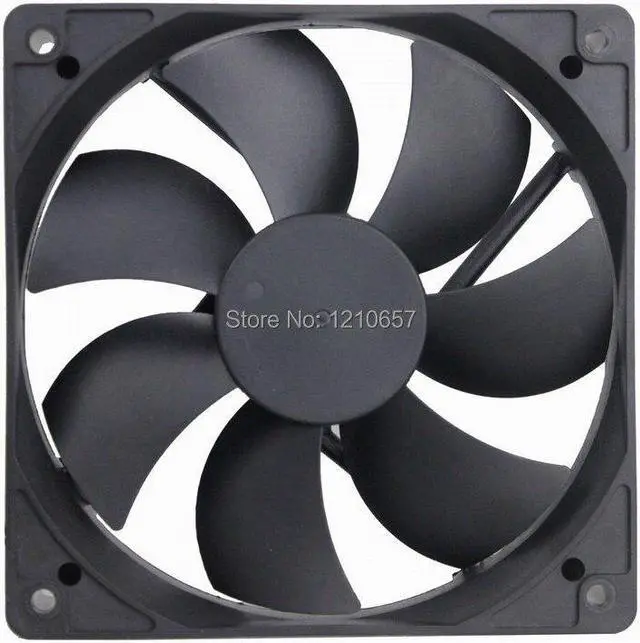 Alt view image 5 of 6 - 2PCS lot Hydraulic 120mm x 25mm 12cm 4 Pin 12V PWM FG Cooling Fan for Computer CPU Cooler